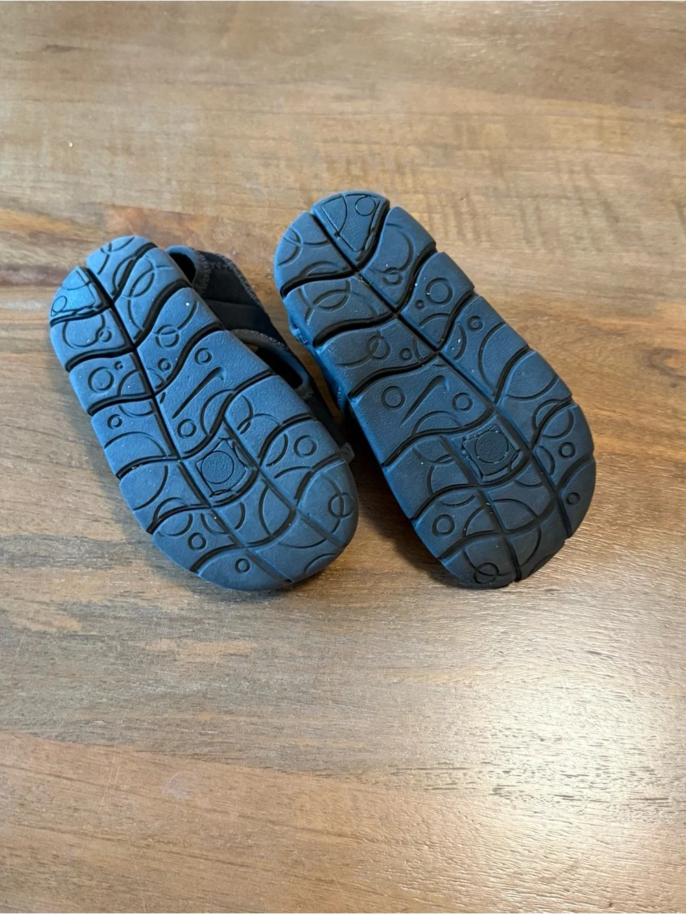Nike Sunray Black Adjustable Strap Sandals 6C